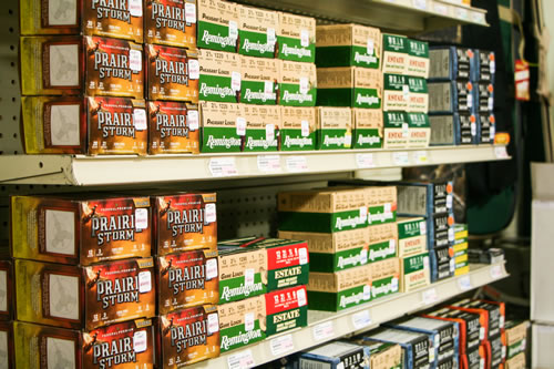 Hunting supplies, Firearms and Ammunition for sale at Shelby Paint and Hardware.